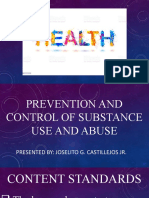 10.2 WEEK Prevention and Control of Substance Use and Abuse