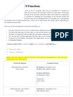 Function in C# PDF