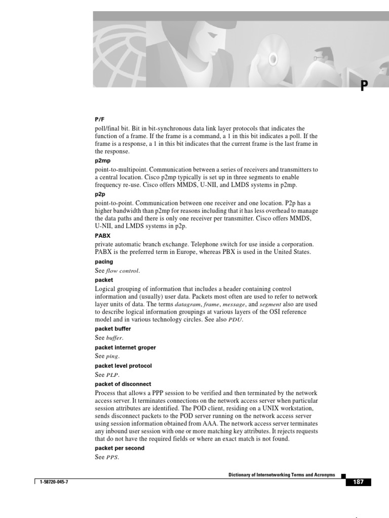 Dictionary of Terms and Acronyms 1587200457 PDF Packet Switching