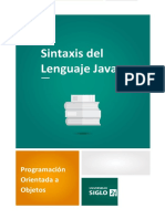 Sintaxis Del Lenguaje Java 4