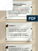 Fundamental Principles of Counting