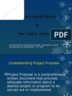 6 Outline For A Project Proposal