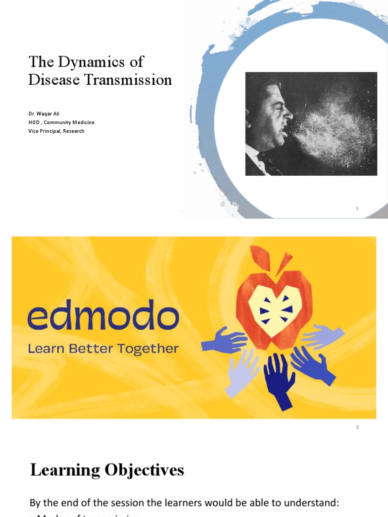 Dynamics of disease transmission pdf infection vaccines