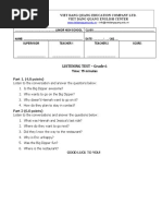 S2 Achievers 6 Speaking Listening Test 2