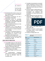 Antimycobacterial Drugs NOTES PDF