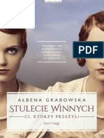 AÅ Bena Grabowska - Stulecie Winnych. Tom 1 PDF