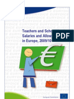 Teachers and School Heads Salaries and Allowances in Europe - 2009-2010