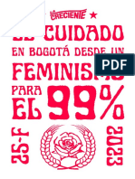 El cuidado en bogotá desde un Feminismo para el 99%