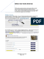 PDX Mailbox User Guide