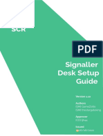 10 Signaller Desk Setup Guide PDF