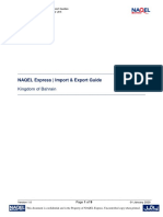 NAQEL Express Import & Export Guide