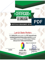 Certificado Curso PFPS Luani