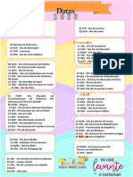 Datas Comemorativas 2023