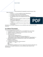 La Classe Point: TP 1: Langage JAVA / Classe & Objet