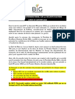 Fiche Conseil Interministeriel Sur La Securite Routiere Lundi 09 Janvier 2023 PDF