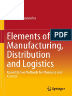 Elements of Manufacturing, Distribution and Logistics Quantitative