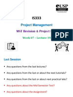 Lecture 19 MST Revision Project Risk 2 PDF
