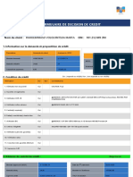 F1.8 - Formulaire de Decision de Credit