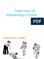 Diff Ways of Transporting A Victim
