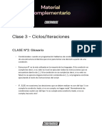 Clase 3 - Matrial - Complementario - Ciclos - Iteraciones