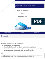 Cloud TP3 Docker Capabilities Secomp