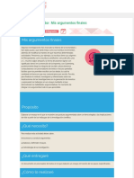 Módulo 5 G44 - Proyecto Integrador. Mis Argumentos Finales