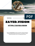 ZayedVision Business Proposal