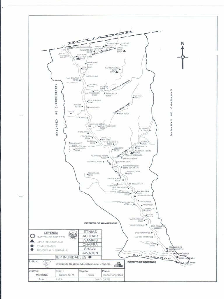 Mapa Morona | PDF