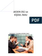 Beden Dili Ve Kişisel İmaj