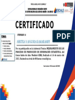 Modelo de Certificado