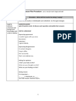 B.E Demo Lessonplan