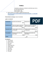 Tarea:: Instrucciones