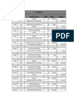 Latihan 3 TGL Nama Akun REF Debit Kredit NO. Akun