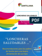 Loncheras Saludables: Mg. Samuel Salas 2023