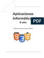 Aplicaciones Informáticas: Profesor Jeremias Lopez Valente