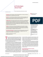 Novel Methods and Technologies For 21st-Century Clinical Trials A Review