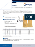 Ficha-Tecnica-Guantes-Dielectrico-Clase 0-1000 Voltios-Regeltex-Dasegur