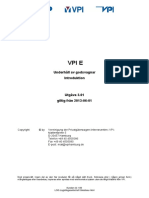 VPI E Einführungshinweise Ausgabe 3.01 Schwedisch