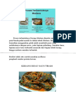 Kerang Hijau Saus Tiram