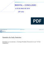 Aula 25 - Etica Ambiental - Conclusao PDF