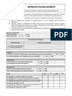 Entrevista de Desligamento Pelo Demitido