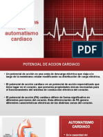 Bases Iónicas Del Automatismo Cardiaco