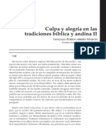 Culpa y Alegría en Las Tradiciones Bíblica y Andina II: Pontificia Universidad Católica Del Perú