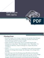 PEMBAHASAN - CONTOH MACAM TIPE DATA PEMROGRAMAN