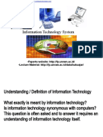 Information Technology in Communication Functions