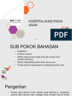 HOSPITALISASI ANAK