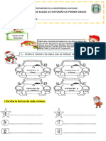 Jueves 17 de Diciembre - Resolución de problemas matemáticos