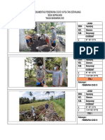 Foto Dokumentasi Penerapan Covid 19 P3A Tani Sepanjang Desa Sepanjang Tahun Anggaran 2021