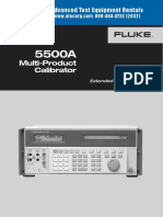 Fluke-5500A Specs PDF