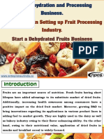 Fruits Dehydration and Processing Business-462923 PDF